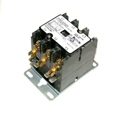 BRYANT CARRIER   P282-0332A   3-POLE CONTACTOR 30 AMP  115 VAC  (7 AVAILABLE))