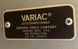 General Radio Company Variac Autotransformer 0-10 Dial Range