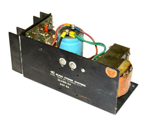 ELPAC POWER SYSTEMS OLV90-24 POWER SUPPLY 24 VDC @ 6 AMPS