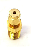 New Parker CPI-2-B Brass Compression Fitting 1/4" NPT 1/8" Tubing (2 Available)