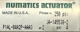 Numatics JA-145538-2 Pneumatic Actuator P1AL-04A2P-AAA3