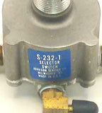 Johnson Controls  S-232-1  4-Position Selector Switch Valve