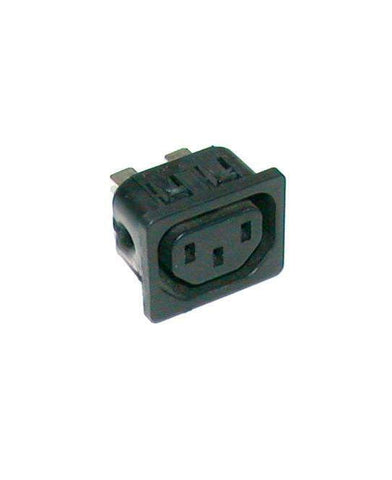 SCHURTER  6600-4  FEMALE PANEL MOUNT RECEPTACLE 15 AMP 250 VAC