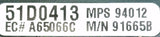 Rolm 51D0413 91665B Circuit Board Card