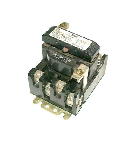 GE GENERAL ELECTRIC   CR305C0   4-POLE  CONTACTOR 110-120 VAC COIL  27 AMP