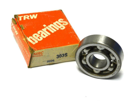 NEW TRW MRC 303S DEEP GROOVE BALL BEARING 17 MM X 47 MM X 14 MM