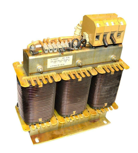 KRUPP AW-8186 TRANSFORMER 4.17 KVA 220-380 VOLTS 6.4 AMPS | Surplus Select