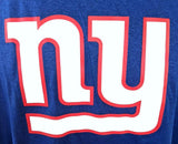 Nike Dri-Fit Men's New York Giants Football Blue Short Sleeve Shirt Size Large