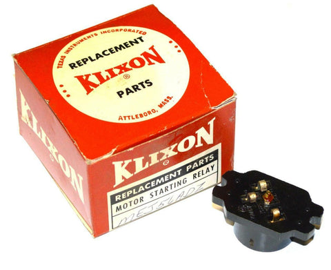 NEW KLIXON MEJ56ADZ MOTOR STARTER RELAY