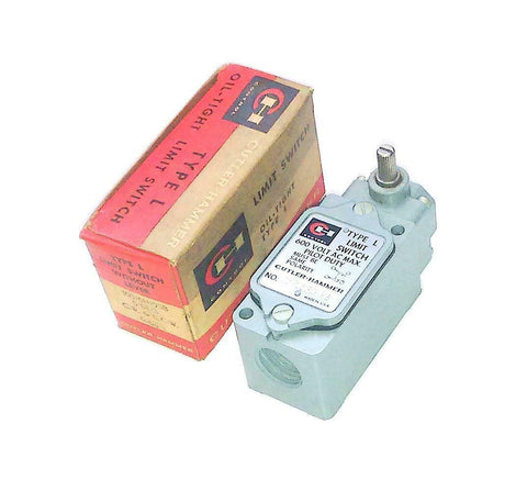 New Cutler Hammer  10316H193B  Heavy Duty Oil Tight Limit Switch 600 VAC Type L