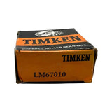 Timken LM67010 Tapered Roller Bearing Cup 2.3280" X 0.4650"