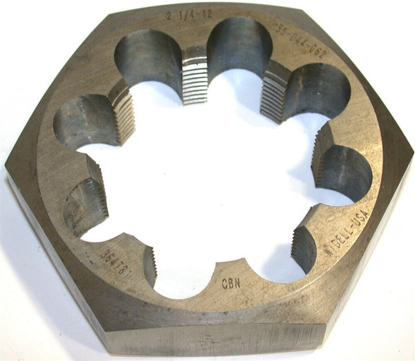 Widell Hex Rethreading Die for 2 1/4