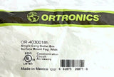 Ortronics OR-40300185 Surface Mount Box 1-Gang Fog White