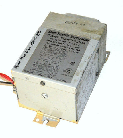 ACME ELECTRIC T-53006 POWER TRANSFORMER 150 VA