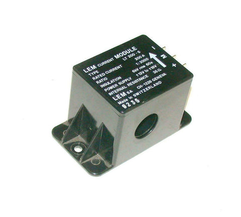 LEM  LT 200-S  AC CURRENT TRANSFORMER  200 AMP 1: 2000 RATIO 12-18V