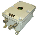 TECHNOR DE8-BA322 EXPLOSION PROOF ENCLOSURE W/ TEMP. CONTROLLER - SOLD AS IS