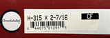 Consolidated H-315 X 2-7/16 Bearing Adapter Sleeve 2.4375" W/Locknut & Washer