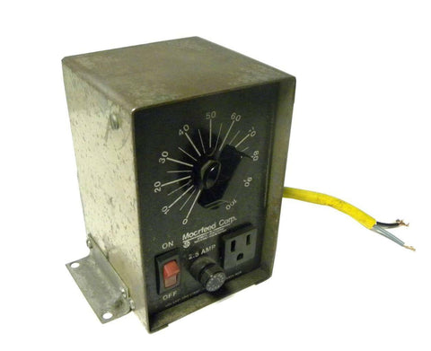 MOORFEED VARIABLE TRANSFORMER 0-140 VAC OUTPUT 115 VAC @ 2.5 A INPUT