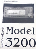 Larson-Davis Model 3200 Analyzer Training Manual