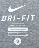 Nike Dri-Fit Men's Indianapolis Colts NFL Gray Short Sleeve Shirt Size Small