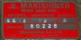 New Makishinko  SB19  Right Angle Bevel Gearbox 1: 2  Ratio