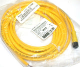 UP TO 7 NEW WOODHEAD 4-POLE FEMALE STRAIGHT 5M 18/4 AWG TPE CORD 804000K03M050