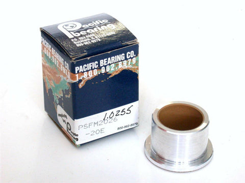 BRAND NEW IN BOX PACIFIC BEARING CO. LINEAR SLEEVE BEARING MODEL PSFM2026