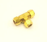 New Parker Brass 5/8" Tubing Compression Tee