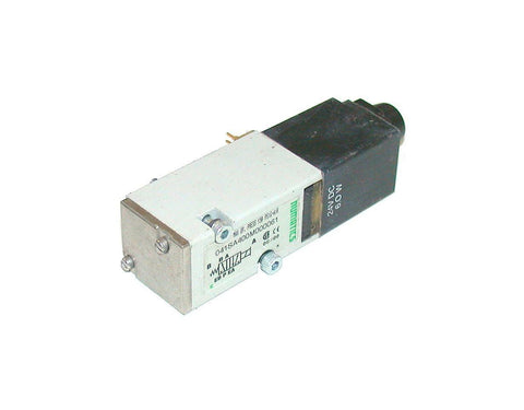 NUMATICS SOLENOID VALVE   24 VDC 6 WATTS  MODEL 041SA400M000061  (4 AVAILABLE)