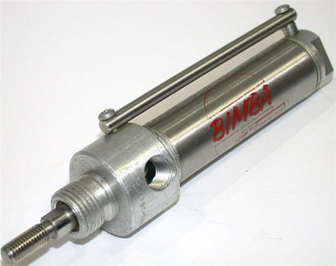 BIMBA 1" STROKE MAGNETIC STAINLESS AIR CYLINDER MRS-041-DZ