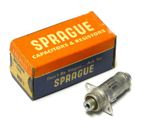 NEW SPRAGUE 80P1 CAPACITOR 0.1 MF 400 WVDC