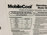 MobileCool MOB-42 HP Portable Air Conditioner Heat Pump Dehumidifier 42,000 BTU