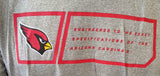 Nike Dri-Fit Men's Arizona Cardinals Engineered NFL Gray Shirt Size Medium