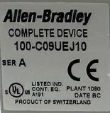 Allen Bradley 100-C09UEJ10 Ser A Contactor