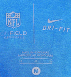 Nike NFL On Field Apparel Men's Dri-Fit Tennessee Titans Blue Shirt Size Medium