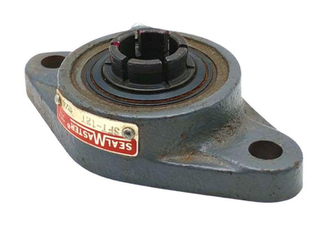 SealMaster SFT-12T Flanged Mount Bearing Unit 3/4" Bore Collar Locking Cast Iron