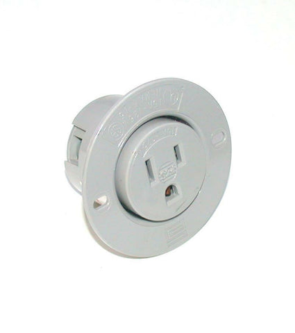 NEW PASS & SEYMOUR   5279-SS    FLANGED OUTLET 15 AMP 125 VAC