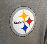 Nike Dri-Fit Men's Pittsburgh Steelers NFL Gray Short Sleeve Shirt Size XX-Large