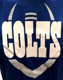 Nike Dri Fit Men's Indianapolis Colts Football Blue Short Sleeve Shirt NFL