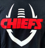 Nike Dri-Fit Men's NFL Kansas City Chiefs NFL Football Black Shirt Size Large