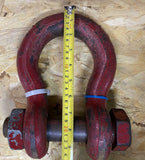 Crosby WLL 30t 30 Ton Anchor Shackle Clevis Bolt Type 1-1/2" Rigging Hoisting