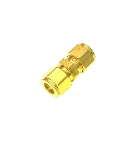 New Parker 1/2" Brass Straight Union Compression Fitting