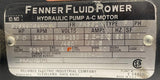 Fenner Fluid B78R6084M-NU Hydraulic Pump AC Motor 2 HP 3450 RPM 230/460V 3 Ph