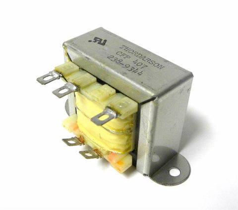 THORDARSON POWER TRANSFORMER 115V 50/60HZ SECONDARY 20VCT 0.6A MODEL CFP-407