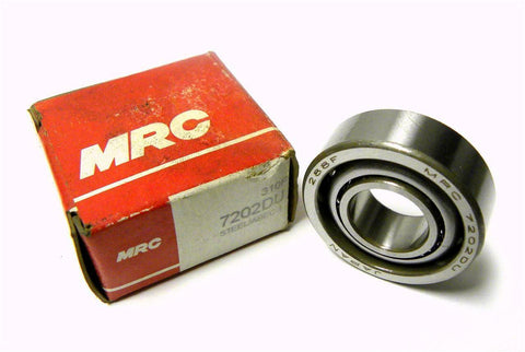 NEW IN BOX MRC ANGULAR CONTACT BALL BEARING 15MM X 35MM X 11MM MODEL 7202DU