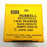 Hubbell 9308 Female Receptacle 30 A 125 V 3 Wire (9 Available)