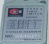 New Cutler Hammer  10316H187A   Heavy Duty Oil Tight Limit Switch 600 VAC Type L