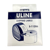 Uline S-11286 Shipping Labels 1 Roll 220 Labels/Roll 2-1/8" x 4" For DYMO