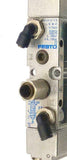 Festo  MVH-5-1/8-L-S  Pneumatic Solenoid Valve W/Air Fittings 1/8 NPT