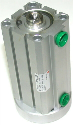 SMC Compact 2" Stroke Air Pneumatic 1" Bore Pancake Cylinder US33415 New